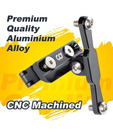 CyclingDeal Saddle Rail Mount Bottle Cage Adapter - Adjustable Angle Aluminum Alloy Holder for Road Bikes - Buy Online on GoSupps.com