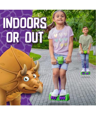 Pogo Saurus Foam Pogo Jumper for Kids 3-7 Years Old - Dinosaur Toys for Boys and Girls | Indoor & Outdoor Pogo Stick Toy (Up to 250 lbs) - Buy Online on GoSupps.com