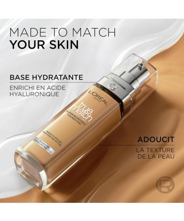  L'Oreal Paris L'Or al Paris True Match Foundation - 9N - Natural Coverage Foundation with Hyaluronic Acid and SPF 16 - 30 ml - Vegan - Buy Online on GoSupps.com