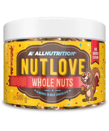 Allnutrition Nutlove Whole Nuts Almonds In Milk Chocolate300G
