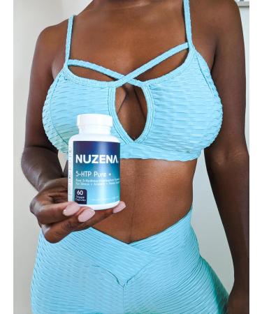 Buy 5-HTP Pure + for Better Sleep & Mood | 60 Non-GMO Veggie Capsules Made in USA - Buy Online on GoSupps.com