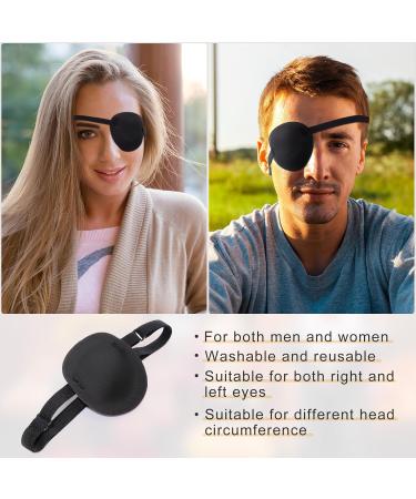 Buy Nuanchu Halloween Pirate Eye Masks | Adjustable 3D Eye Masks for Kids & Adults | Perfect for Pirate Theme Parties - Comfortable & Stylish - Buy Online on GoSupps.com