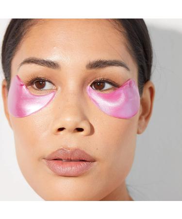 Skin Gym Youth Haus Royal Pink Diamond Eye Mask - Anti-Aging Depuffing & Wrinkle Reduction - 5 Pcs Pink Masks for Fatigue & Stress Relief - Buy Online on GoSupps.com