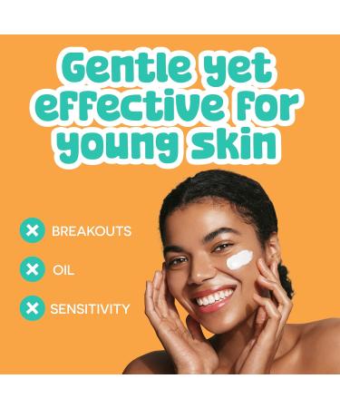 BeYoutiful 3 Step Teen Skin Care Kit Valentines Day Gifts for Teen Girls Face Wash Scrub Moisturizer Lotion Skincare Gift Set for Tweens Kids in Trendy Pouches Vegan - Buy Online on GoSupps.com