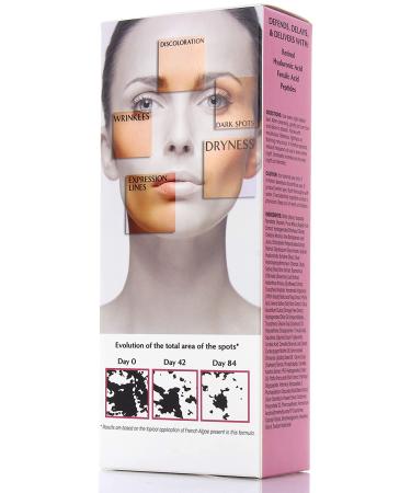 Reventin Clinicals Retinol Serum with Ferulic Acid, Hyaluronic Acid & Peptides - 1.4 Fl Oz | Anti-Wrinkle & Age Spot Treatment - Buy Online on GoSupps.com