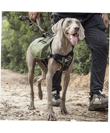 OneTigris CAMELUS Dog Backpack - Tear-Resistant Hiking & Camping Gear for Medium/Large Dogs (M Ranger Green) | International Shipping Available - Buy Online on GoSupps.com