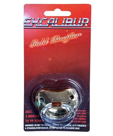Shop Billy Bob Silicon Schnuller - Gold | Stylish & Safe Pacifier for Babies | International Shipping Available - Buy Online on GoSupps.com