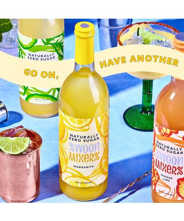 Swoon Zero Calorie Margarita Cocktail Mixer - 25 Fl Oz | Refreshing & Guilt-Free Drink - Buy Online on GoSupps.com