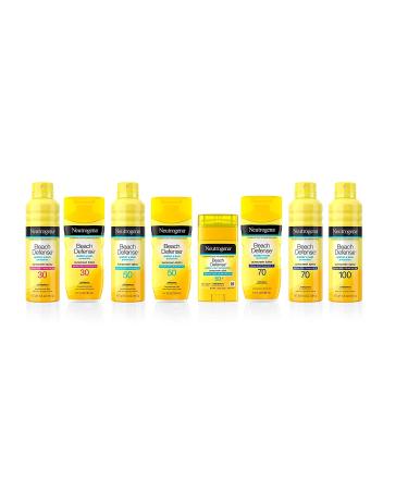 Neutrogena Beach Defense Sunscreen Spray SPF 50 - Water-Resistant, Broad Spectrum Protection, PABA-Free, Oxybenzone-Free, Fast-Drying - 6.5oz - Buy Online on GoSupps.com