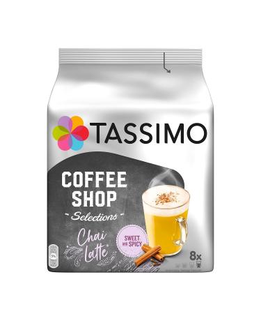 Tassimo Jacobs Latte Macchiato Classico & Chai Latte Bundle | 40 Coffee & Tea Capsules - International Shipping Available - Buy Online on GoSupps.com