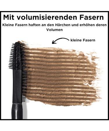 Revlon ColorStay Brow Fiber Filler - Waterproof Eyebrow Gel Volumizing Dark Brown 305 6.5g - Buy Internationally - Buy Online on GoSupps.com