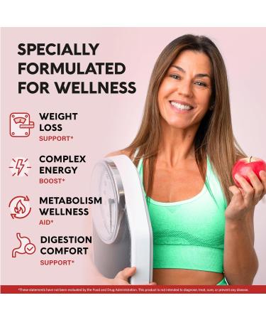 Apple Cider Vinegar Capsules - 15000 mg of Raw Apple Cider Vinegar Equivalent - 100% Natural Pure ACV - Energy Metabolism & Weight Loss Support - Made in USA Lab Tested - 120 Capsules 60-Day Supply - Buy Online on GoSupps.com