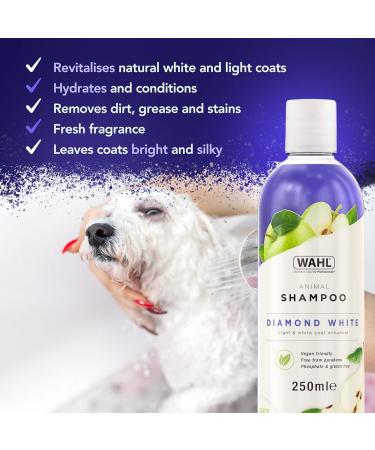 WAHL Pet Shampoo Diamond White Twin Pack - Best Grooming for Dogs & Cats | International Shipping - Buy Online on GoSupps.com