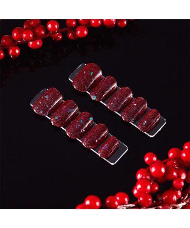 100-Piece Transparent Nail Display Stand | Nail Art Practice Holder for Women and Girls - Buy Online on GoSupps.com
