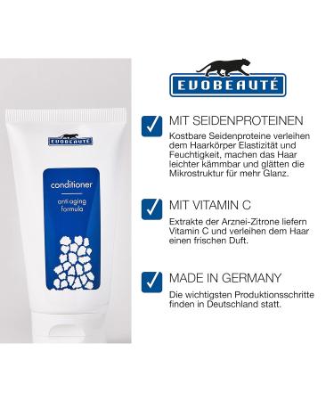 Evobeaut Anti-Aging Conditioner 150ml | Vitalizing Formula for Weak Thin Hair - Boost Strength & Volume | International Shipping Available - Buy Online on GoSupps.com