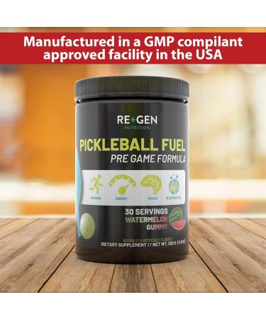 Re+Gen Nutrition Pickleball Fuel | Electrolyte Powder Supplement for Hydration & Energy | Watermelon Gummy Flavor - 30 Servings - Buy Online on GoSupps.com