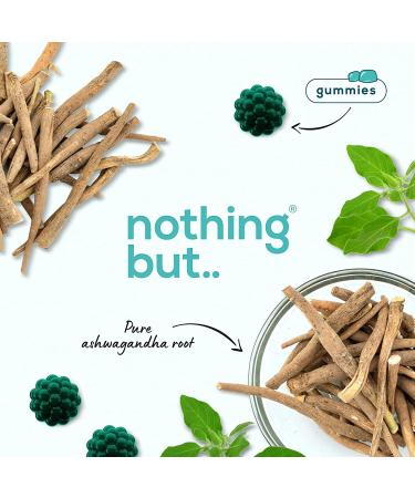 Organic Ashwagandha Root Gummies - Stress Relief, Immune Support, Better Sleep - 60 Vegan, Gluten Free, Non-GMO - Buy Online on GoSupps.com
