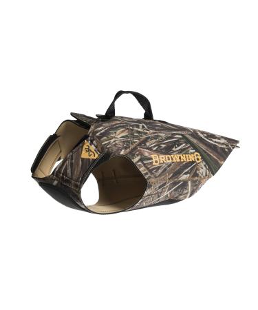 Browning Camo Neoprene Dog Vest | Realtree MAX-5 | Size Medium Realtree MAX-5 Medium