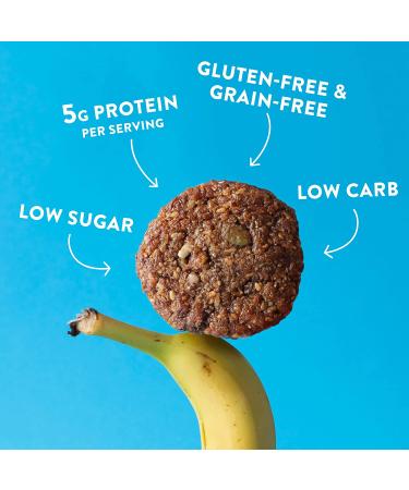 HighKey Soft Baked Breakfast Biscuits - Banana Keto Snacks  6 Pack of Gluten Free Low Carb Energy Bars for Adults & Kids  Ketogenic  Paleo & Diabetic Diet Friendly Foods  Individually Wrapped Snack - Buy Online on GoSupps.com