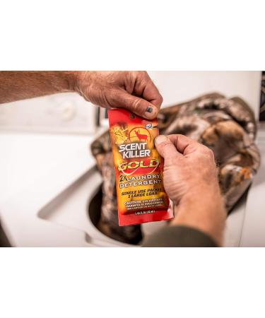 Single Use Laundry Detergent 1.43 Fl Oz - Red | Convenient Travel Size | Eco-Friendly & Effective - Buy Online on GoSupps.com