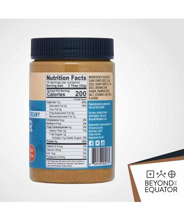 Beyond The Equator 5 Seed Butter Creamy 16 oz - Nutritious Vegan Spread - Buy Online on GoSupps.com