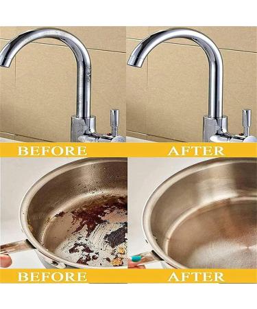 Raturv Metal Polish Cream Set - Chrome Polish Rust Remover & Stainless Steel Cleaner | Instashine Metal Polishing Paste - Buy Online on GoSupps.com