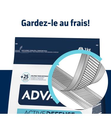 Advance Medium Senior - Croquettes for Senior Dogs (+7 years) of Medium Breed with Chicken - 3kg - Buy Online on GoSupps.com