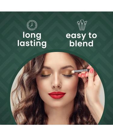 Ccolor Cosmetics Tropical 15-Color Eyeshadow Palette - Highly Pigmented, Long-Wearing, Easy-to-Blend, Bright Blues and Neutrals - Professional Eye Makeup - Buy Online on GoSupps.com