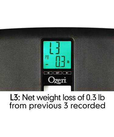 Ozeri WeightMaster II 440 lbs Digital Bath Scale with BMI and Weight Change Detection in Black - Buy Now! - Buy Online on GoSupps.com