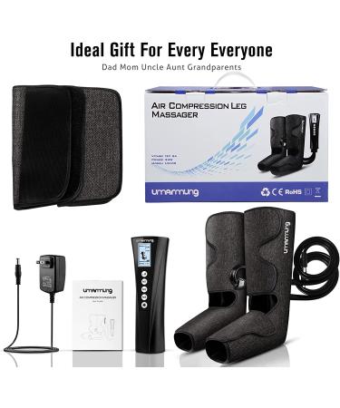 Air Compression Leg Massager with Heat - Gift for Men, Women, Mom, Dad - Perfect for Christmas, Mother's Day, Father's Day - Thank You Present - Buy Online on GoSupps.com