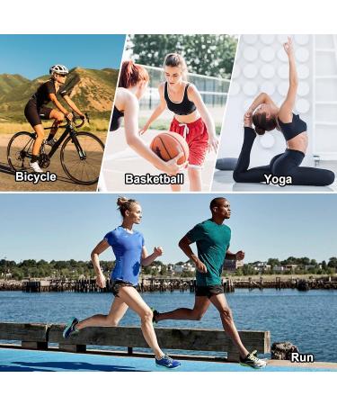 Colexy Anti-Slip Couples Yoga Socks for Men & Women - Non-Slip Pilates Socks in Black & Navy (Sizes M 35-42) - Buy Online on GoSupps.com