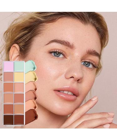 Cream Concealer in a Pot - Color Correcting Palette for Face Contour and Cream Makeup | High Coverage Concealer Cream for Women and Teens - Buy Online on GoSupps.com