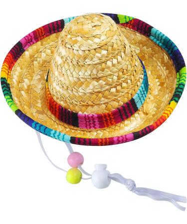 Yewong Pet Costume Hat Set - Top Hat, Sombrero, Cowboy Hat for Dogs & Cats - Buy Online on GoSupps.com