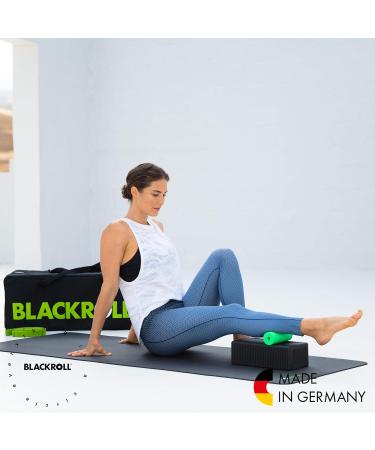 BLACKROLL BLOCK - Original Yoga Block Set with Fascia Ball & Mini Roll | International Shipping Available - Buy Online on GoSupps.com