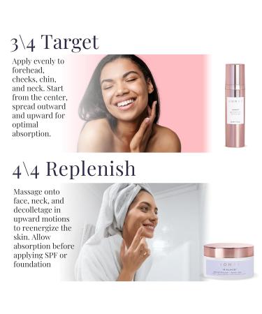 Monat BE BALANCED System for Normal & Combination Skin - Brighten & Renew with Foamy Cleanser Revitalizing Essence Age Control Nectar & Lightweight Moisturizer - Shop Internationally - Buy Online on GoSupps.com
