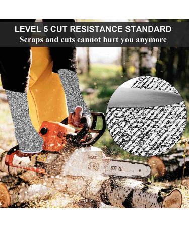 IMENORY Cut Resistant Arm Protectors - Thin Skin & Bruising Guards - 1 Pair Grey XL - Buy Online on GoSupps.com