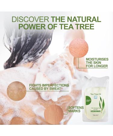 Made in France Shower Gel Bath Soap and Shampoo 3in1 Care for Body Face and Hair FAMILY PACK 2000 ml Suitable for Daily Use - Buy Online on GoSupps.com