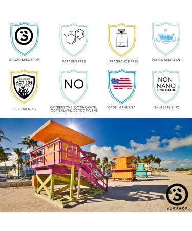 Surface Dry Touch Sunscreen SPF 50 - Water Resistant Broad Spectrum UVA/UVB Protection Fast Drying PABA Free - 6oz | Global Shipping Available - Buy Online on GoSupps.com