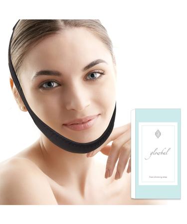 Glowbal Face Slimming Strap l Double Chin Reducer Strap Making Face Slimmer l Chin Slimming Strap that Firms  Lifts and is a Jawline Shaper l Reusable V Line Lifting Mask