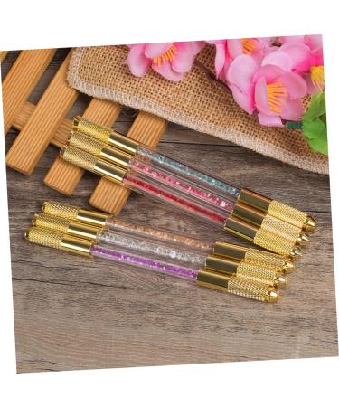 Healeved Embroidery Pencil Eyebrow Pencil Brow Pen Eyebrow Microblading Pen Pink Rhinestones 1 count (Pack of 1) Pink - Buy Online on GoSupps.com