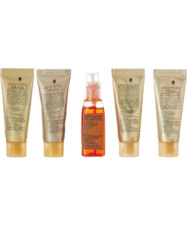 Shahnaz Husain 24 Carat Gold Skin Radiance Timeless Youth Kit - Exfoliating Scrub, Radiance Gel, Moisturizing Cream & Mask (40g each) - Buy Online on GoSupps.com