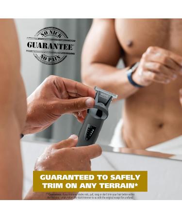 Wahl Manscaper Reach 360 Cordless Body & Beard Trimmer for Men - Precision Grooming with No-Slip Grip | Model 3025951 | International Shipping Available - Buy Online on GoSupps.com
