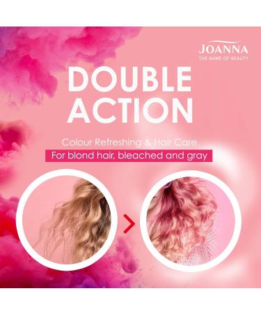 Joanna Ultra Color Conditioner for Pink Hair - Color Refresh & Moisturize - 200ml for Cool Blonde Tones - Buy Online on GoSupps.com