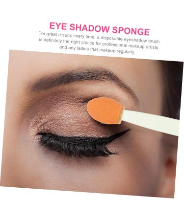 SOESFOUFU 100pcs Maquillaje Green Double Makeup Professional Latex Sided Smudger Plastic Tipped Eye Eyeliner 6.5x1.3cm Green - Buy Online on GoSupps.com