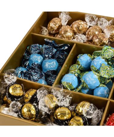 Lindt Roulette Balls & Lindor Chocolate Gift Bundle | 1.473 kg & 1.569 kg | 8 Varieties of Lindor & Roulette Balls | Perfect International Chocolate Gift - Buy Online on GoSupps.com