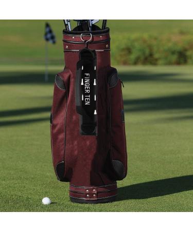FINGER TEN Golf Club Bag Mini with Ball Pouch - Lightweight 2-Layer Design for Men, Women, and Kids - Ideal for Driving Range and Course Training - Black (1 Pack) - Buy Online on GoSupps.com