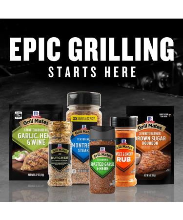 McCormick Grill Mates Roasted Garlic & Herb 2.75 Oz - Buy Online on GoSupps.com