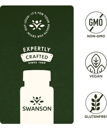 Buy Swanson 5-MTHF Folate 800mcg - Vegan Vitamin B9 Capsules Gluten-Free Non-GMO High Dose 30 Count - Buy Online on GoSupps.com