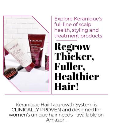 Keranique Volumizing Anti-Hair Loss Shampoo 12 Fl. Oz - Sulfate, Dye, and Paraben Free - Stimulates Scalp for Thicker Hair - Buy Online on GoSupps.com