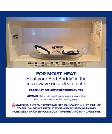 Bed Buddy Neck Warmer Microwave Heating Pad - Hot & Cold Therapy for Neck Pain and Muscle Relief - Buy Online on GoSupps.com